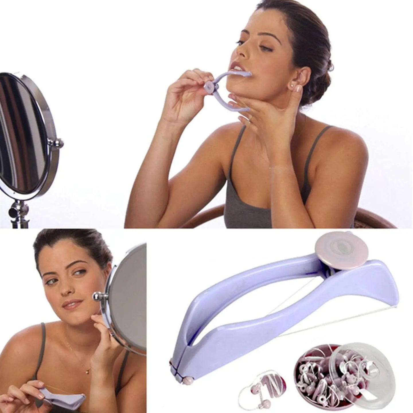 Manual Facial Hair Threading Epilator