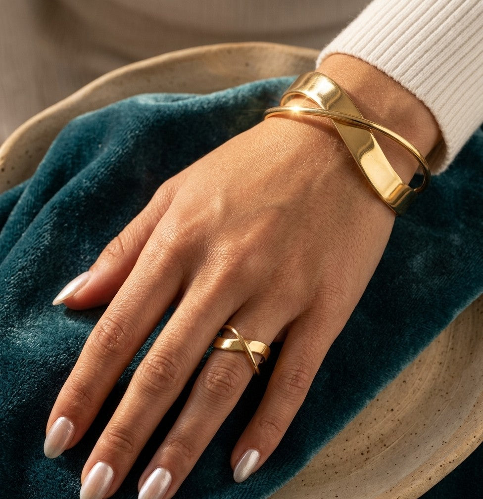 2-in-1 Matching Ring & Bracelet Set