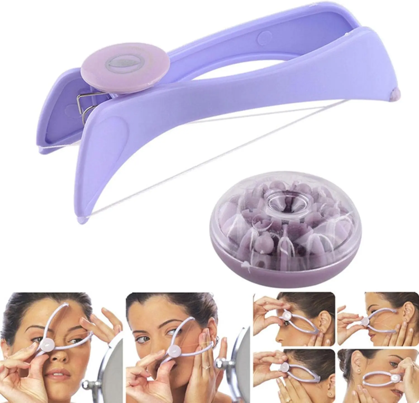 Manual Facial Hair Threading Epilator