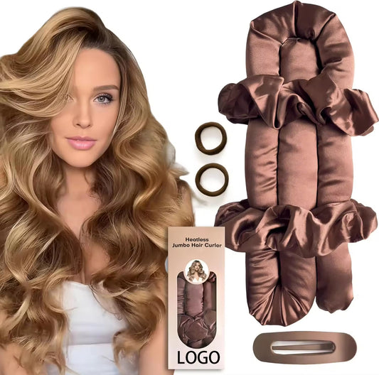 Heatless  Hair Curler Curling Rod Headband