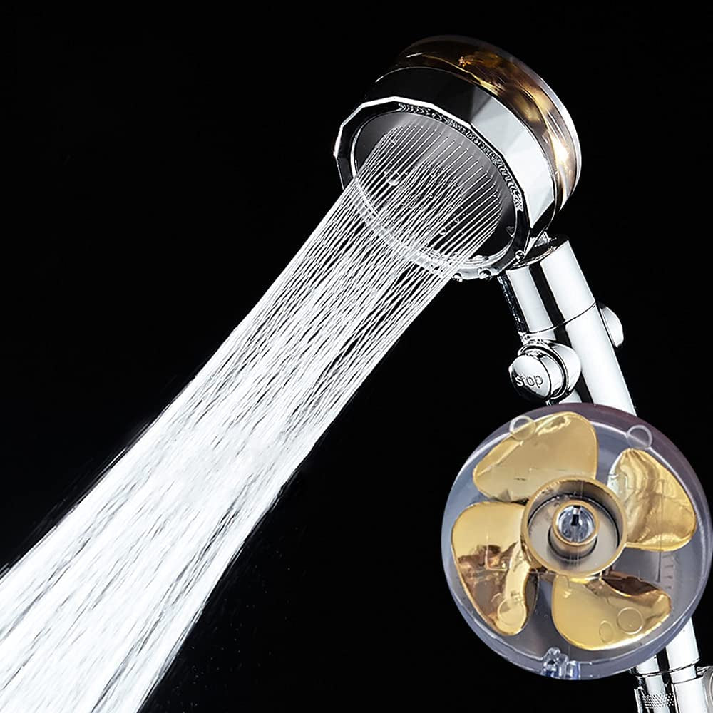 360 Degrees High Pressure Shower Head 5 Modes Adjustable Showerheads