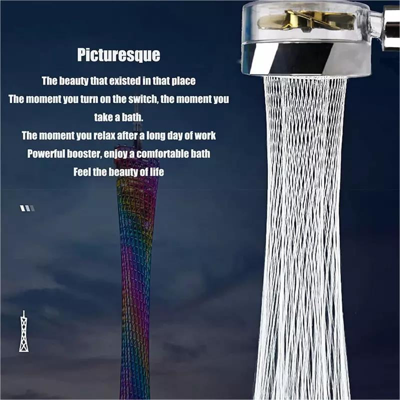 360 Degrees High Pressure Shower Head 5 Modes Adjustable Showerheads