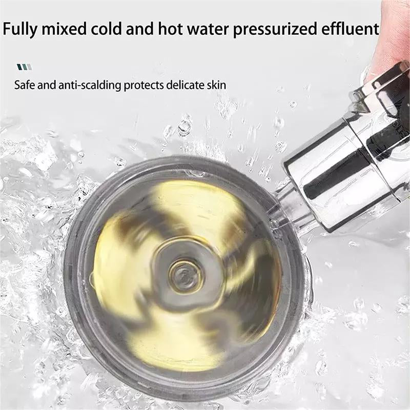 360 Degrees High Pressure Shower Head 5 Modes Adjustable Showerheads
