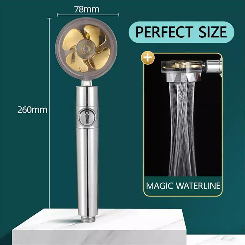 360 Degrees High Pressure Shower Head 5 Modes Adjustable Showerheads