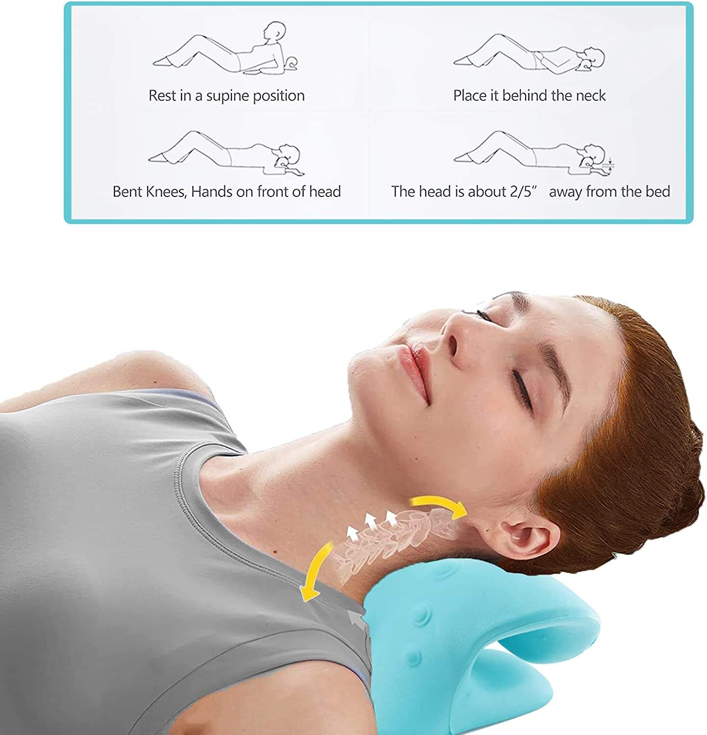 Neck Pain Relief Pillow & Posture corrector
