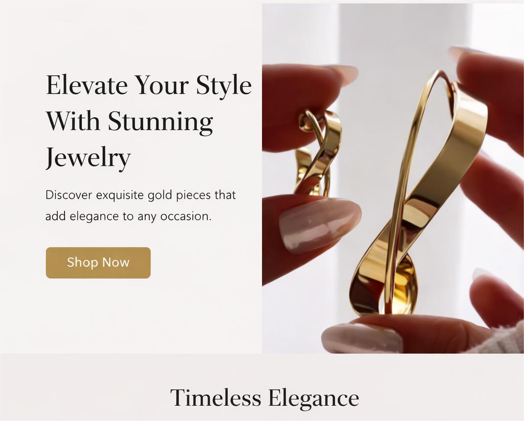 Golden Infinity Ring & Bracelet Duo