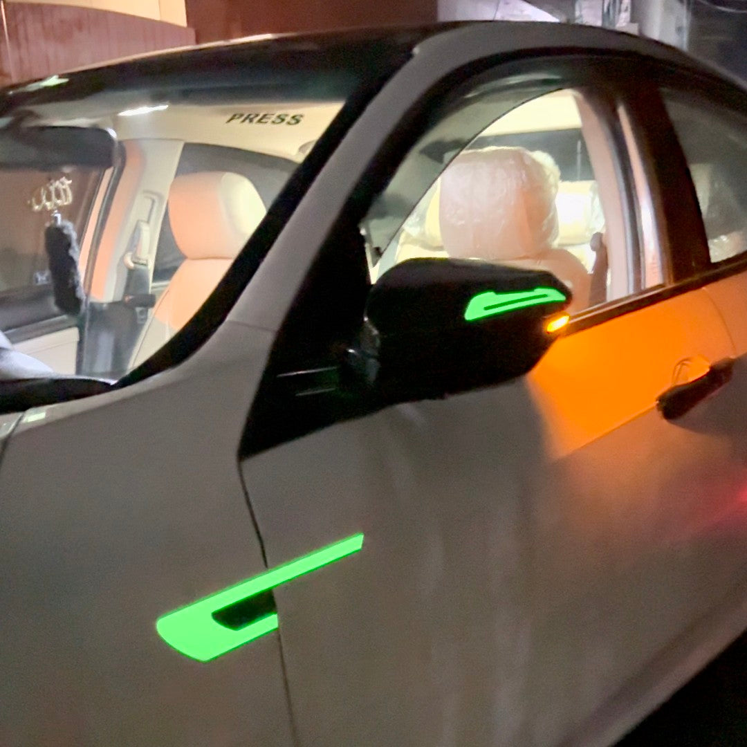 Reflective Car Door Bumper Stickers